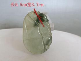 清代老翡 翠挂件