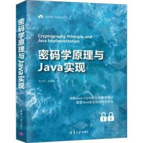 正版现货密码学原理与Java实现 清华大学出版社 朱文伟,李建英 著 编程语言