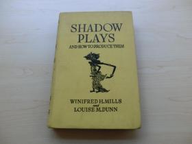 【包邮】1938年初版《灯 / 皮影戏以及如何制作》 Shadow Plays and How to Produce Them