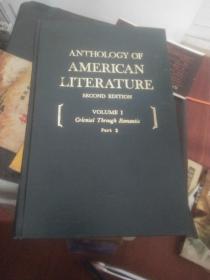 ANTHOLOGY OF AMERICAN LITERATURE (美国文学选 第2卷)