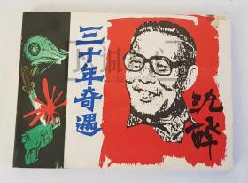 三十年奇遇  沈醉  岭南  岭南美术出版社  64开  平装  随手翻  连环画  小人书  1印  赵克标、吴奕政  库存书  品相如图   按图发书