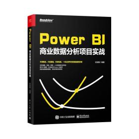 【原版闪电发货】现货 Power BI商业数据分析项目实战 Power BI软件安装操作教程书 PowerBI在各个业务部门应用 PowerBI零基础入门到精通