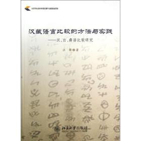汉藏语言比较的方与实践  语言－少数民族语言 汪锋 新华正版