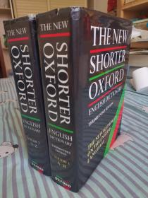 the new shorter Oxford English Dictionary
新牛津英语词典(简编本)