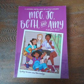 英文漫画Meg, Jo, Beth, and Amy: A Modern Graphic Retelling of Little Women (Classic Graphic Remix, 1)