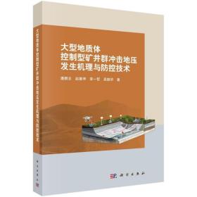 大型地质体控制型矿井群冲击地压发生机理与防控技术 冶金、地质 潘鹏志，赵善坤，李一哲，吴振华 新华正版