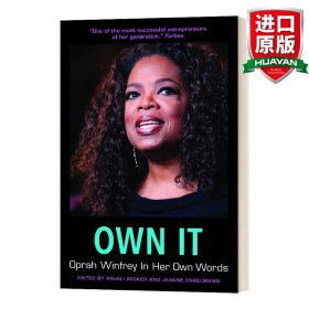 英文原版 Own It: Oprah Winfrey In Her Own Words 拥有它：奥普拉语录 英文版 进口英语原版书籍