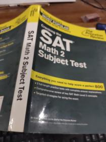 Cracking the SAT Math 2 Subject Test    16开  有字迹  画线