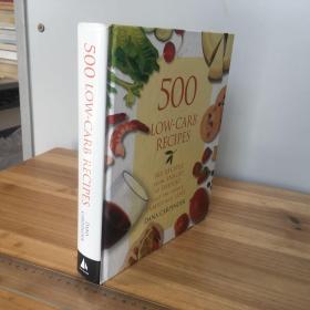 英文原版500 Low-Carb Recipes（500低碳水食谱）
