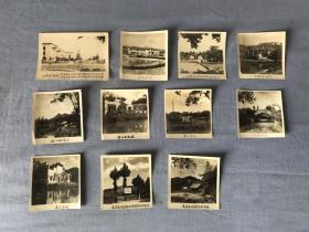 老照片  毛泽东故居风景照片（10张）6厘米*5.8厘米、北京体育馆照片（8.5厘米*6厘米）   合计11张合售