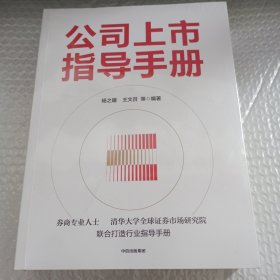 公司上市指导手册 杨之曙