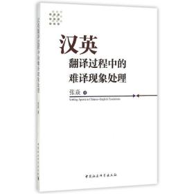 汉英翻译过程中的难译现象处理 英语工具书 张焱 新华正版