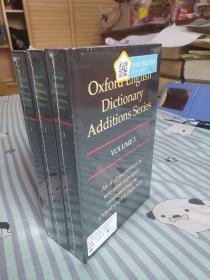 Oxford English Dictionary additions series
牛津英语词典（20卷版补编，3卷合售）