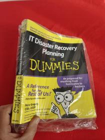 It Disaster Recovery Planning for Dummies   （16开  ） 【详见图】