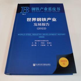 鋼鐵產業藍皮書：世界鋼鐵產業發展報告（2022）