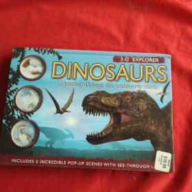 3-D Explorer: Dinosaurs 3D探索系列：恐龙(立体书)
