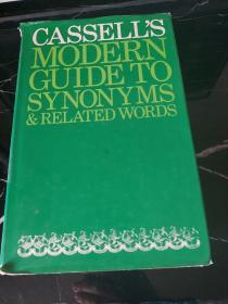 英国进口英语同义词词典A Dictionary of Synonyms CASSELL’S MODERN GUIDE TO