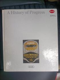 1991年德国奥迪总裁马赫亲笔签名本(首见)A History of Progress！