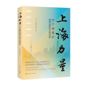 新华正版 上海力量--对口援建的精神品格和实践创新 中共上海市委党校 9787208166370 上海人民出版社