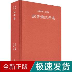 姹紫嫣红开遍 元明卷 中国历史 王小舒 新华正版