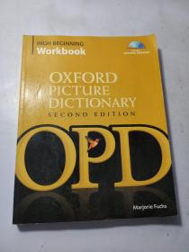 Oxford Picture Dictionary High Beginning Workbook (Book + 4 Audio CDs)牛津图片词典 英文原版 有笔记