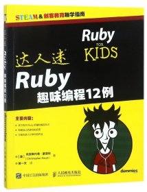 [正版现货]Ruby趣味编程12例(STEAM9787115477231(美)克里斯托弗·豪普特|译者:黄一天