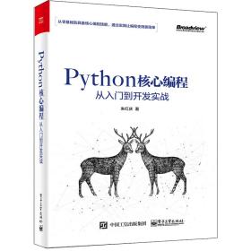 Python核心编程从入门到开发实战朱红庆电子工业出版社