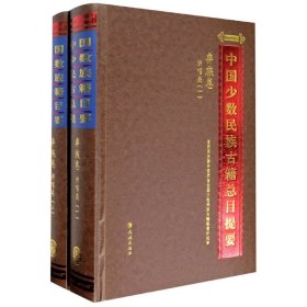 中国少数民族古籍总目提要(彝族卷讲唱类共2册)(精)