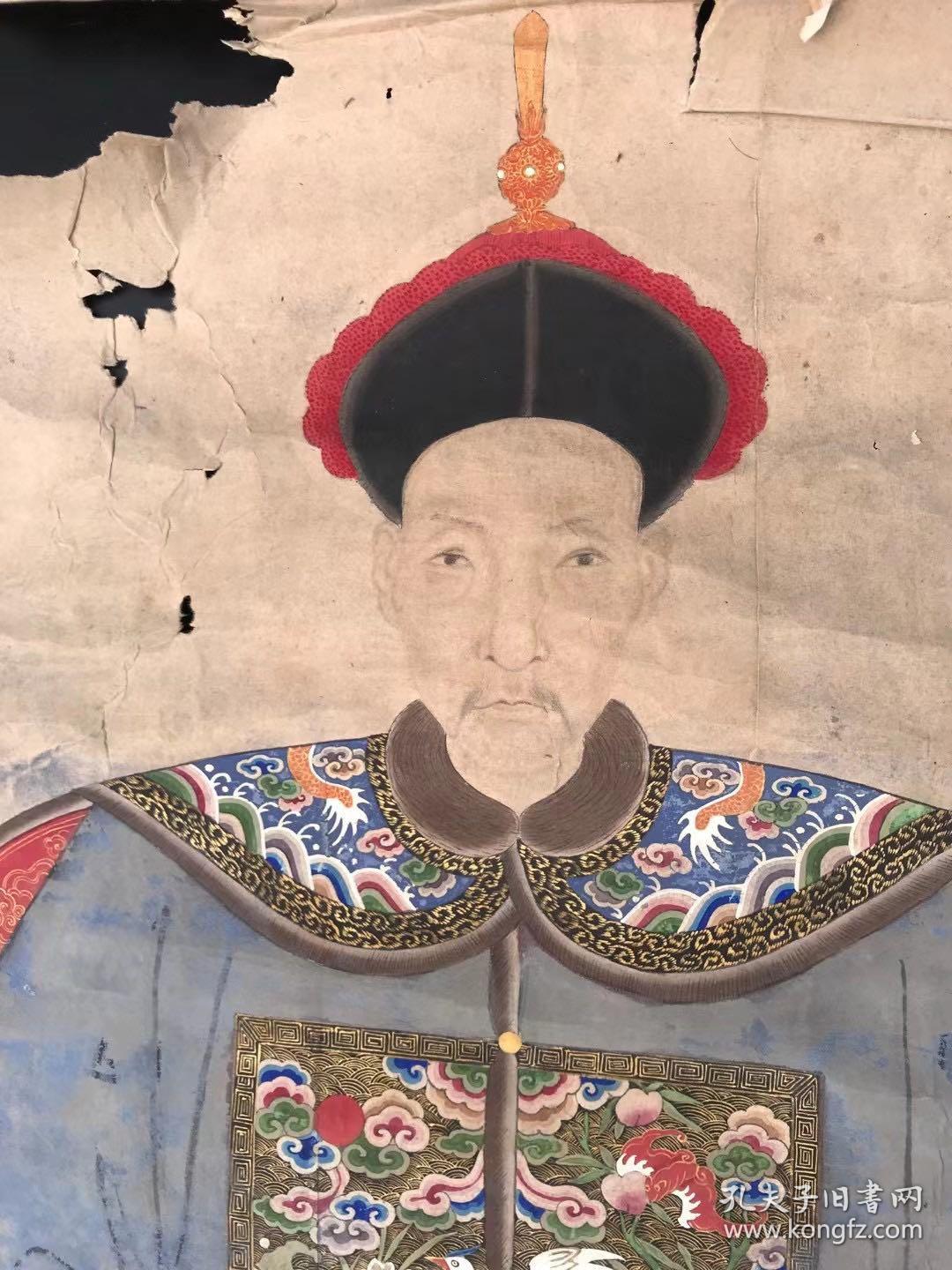 清代官员祖宗画像祖宗画