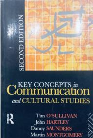 Key Concepts In Communication And Cultural Studies  传播学和文化研究中的关键概念 英文原版现货