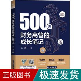 500强财务高管的成长笔记 管理理论 王渊 新华正版