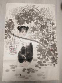 王有政国画人物