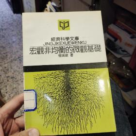 宏观非均衡的微观基础 杨瑞龙 著 / 中国人民大学出版社
