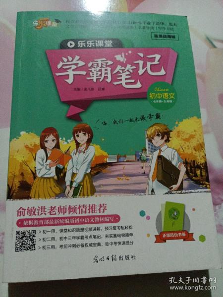 乐乐课堂学霸笔记初中语文