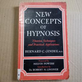 《New Concepts of Hypnosis as an Adjunct to Psychotherapy and Medicine》（Theories,Techniques and Practical Applications理论、技术和实际应用。<催眠作为心理治疗和医学辅助手段的新概念>。催眠疗法。临床派催眠术）