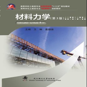 二手正版材料力学(第3版) 王琳,鲁晓俊 武汉理工大学出版社