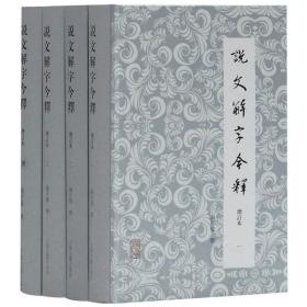 说文解字今释(全4册) 中国古典小说、诗词 汤可敬 新华正版