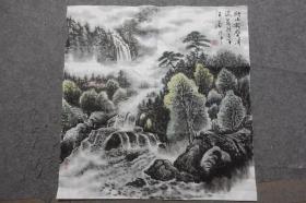 著名画家高振平的山水画。鉴于书画的特殊性，自鉴，售后不退。