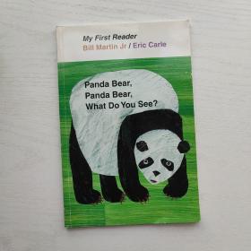 my first reader panda bear panda bear what do you see?
