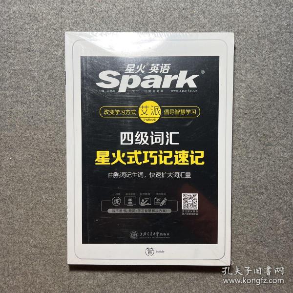 星火英语 新大纲大学英语四级 词汇乱序版 2018大学四级英语词汇书  星火式巧记速记单词（赠四级词汇大纲词汇表）