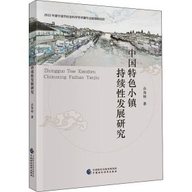 中国特色小镇持续性发展研究 9787522314723