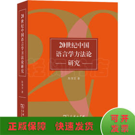 20世纪中国语言学方法论研究