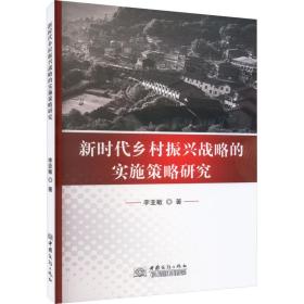 新时代乡村振兴战略的实施策略研究 李亚敏 9787510343902 中国商务出版社