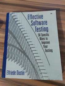 EFFECTIVE SOFTWARE TESTING 50 Specific Ways to Improve Your Testing（有效的软件测试提高测试的50种具体方法）