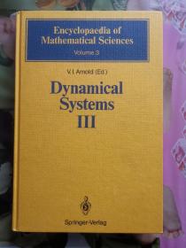 dynamical systems Ⅲ   动力系统三 阿诺尔德（Arnold）的名著《Mathematical Aspects of Classical and Celestial Mechanics》