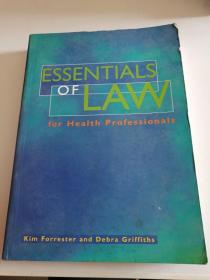 essentials of law for health professionals
