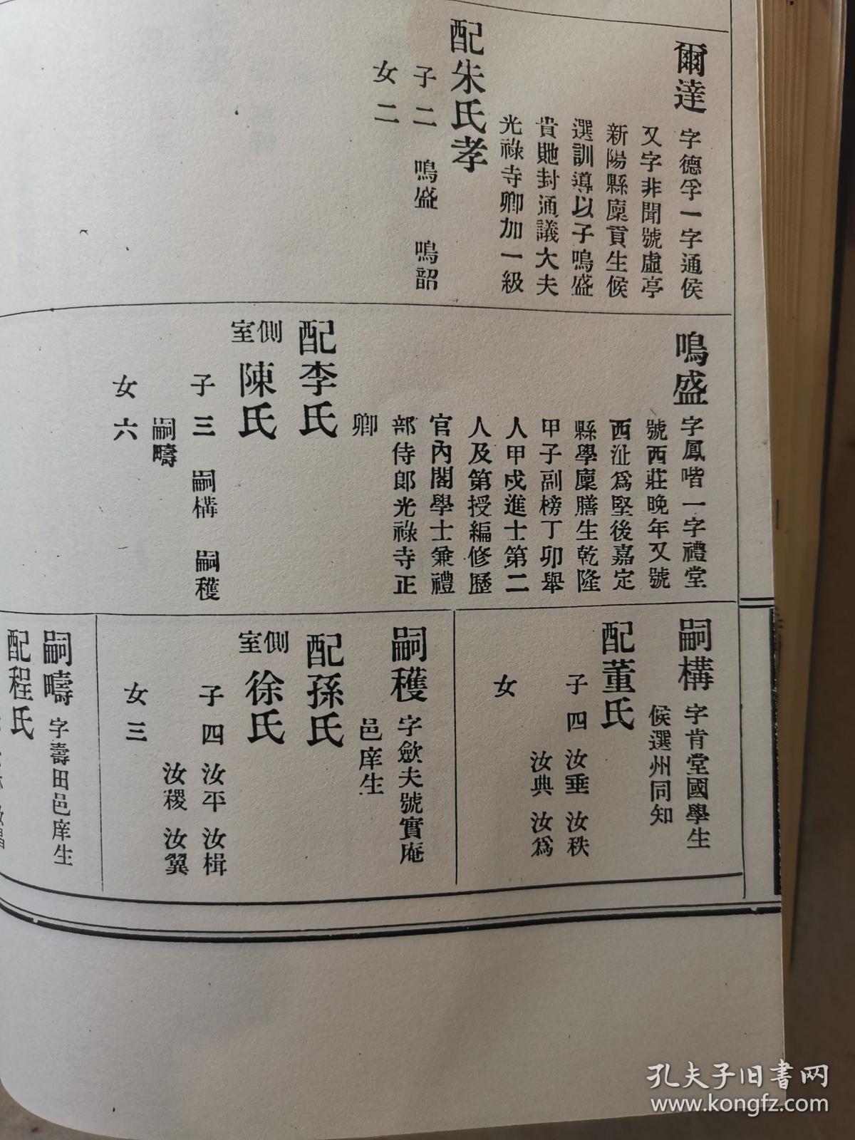 王氏家谱(续)民国著名监狱学家【王元增】纂修族谱/【鲁仕骥】,乾隆