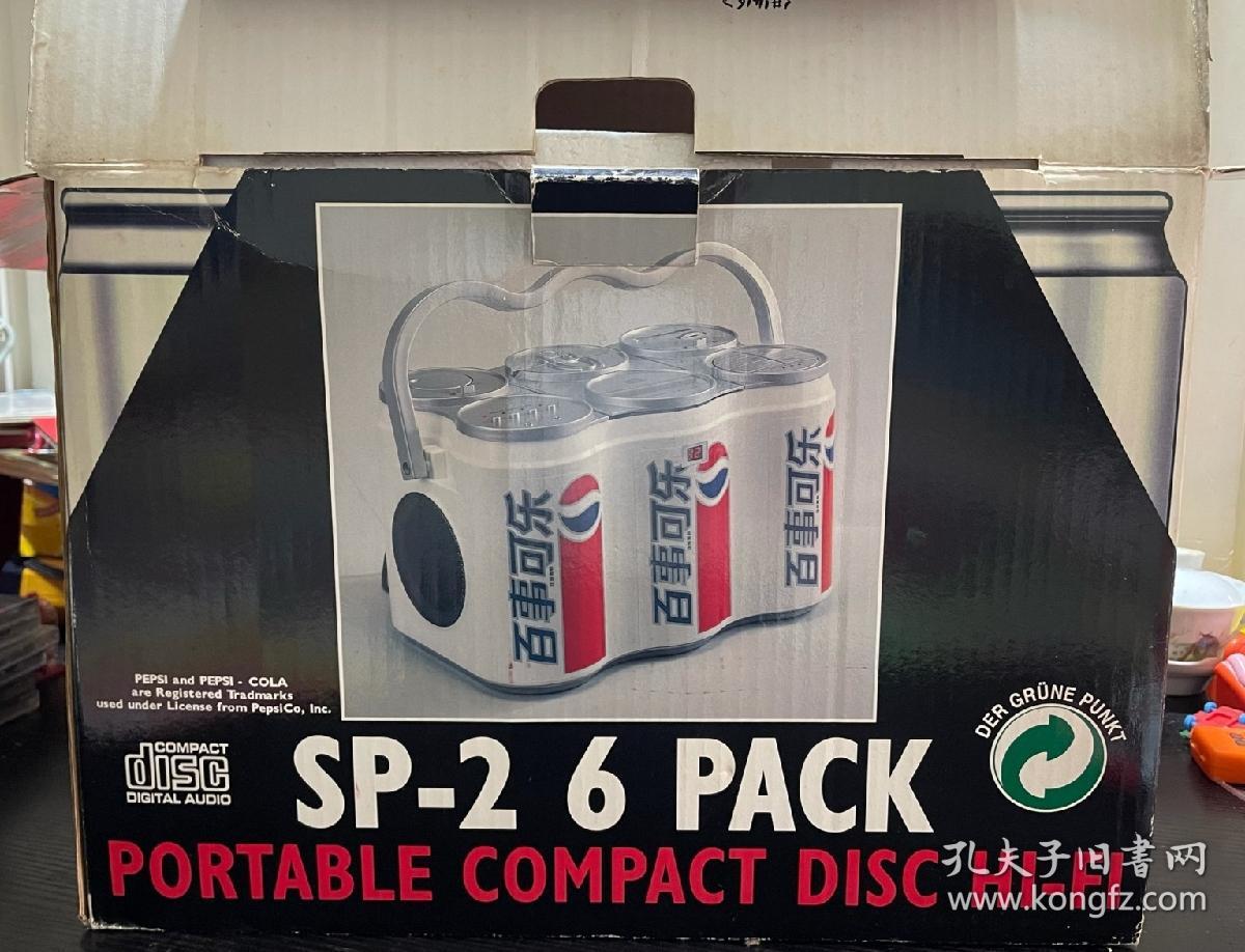 原箱cd广播机 Sp 2 6 Pack 百事可乐出品 含说明书 孔夫子旧书网