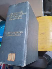 webster's New International Dictionary 
     Second Edition
韦氏新国际英语大词典  第二版