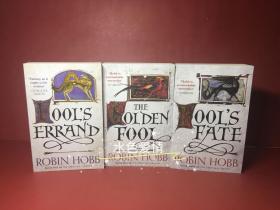 刺客续传三部曲平装合集 罗宾霍布 长者之境第三辑The Tawny Man trilogy – Fool’s Errand, Golden Fool and Fool’s Fate